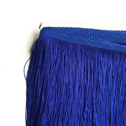 FLECOS - SEDA - AZUL - 30cm - por METRO